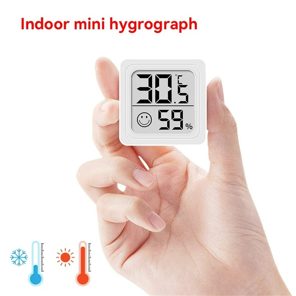 ポータブル液晶デジタル温度計湿度計卓上時計室内湿度計センサー - Weather Station Indoor のレビューと価格