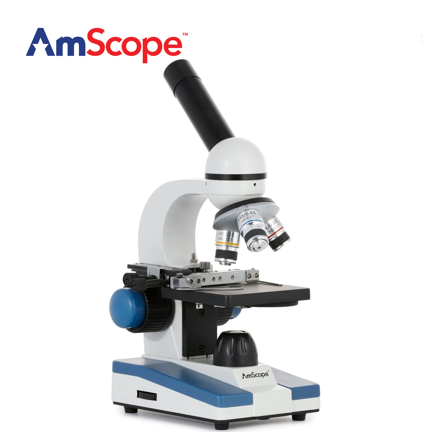 Amscope M150C 子供と学生向け単眼複合顕微鏡、1 - Amscope Microscope Kid Microscope のレビューと価格