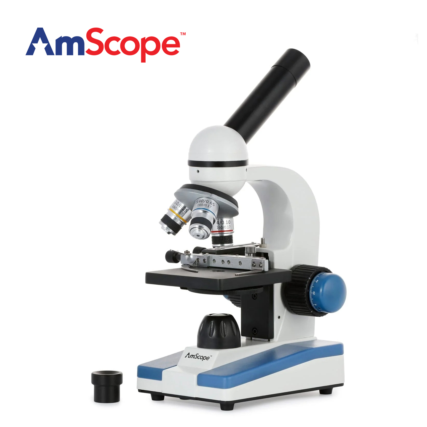 Amscope M150C 子供と学生向け単眼複合顕微鏡、1 - Amscope Microscope Kid Microscope のレビューと価格