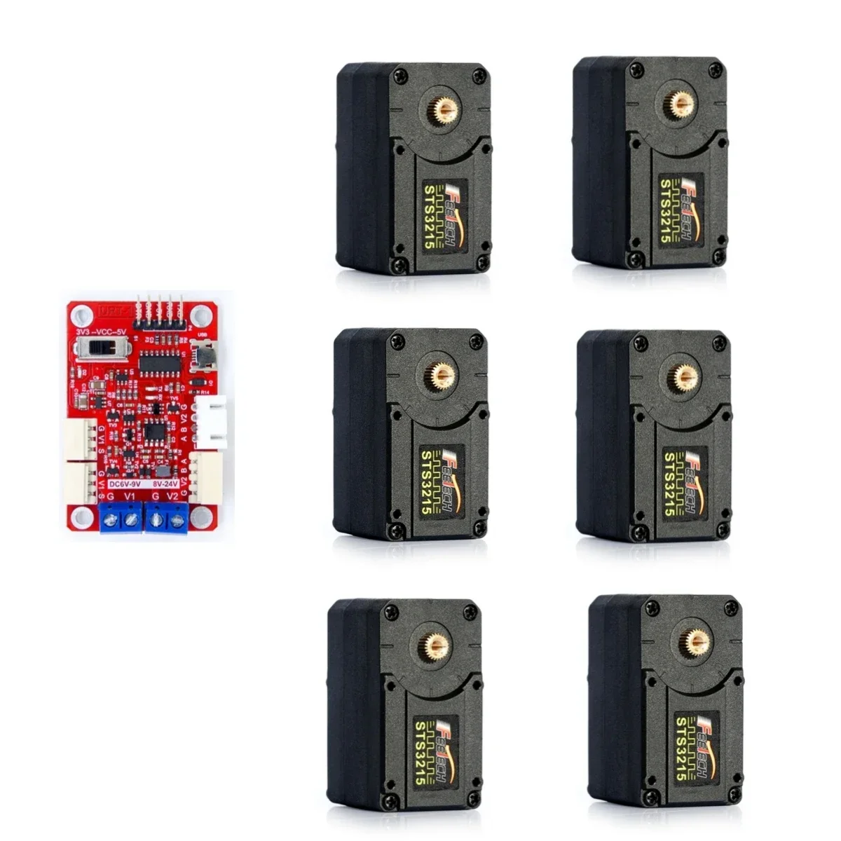 Feetech STS3215 19KG 7.4V ギア比  - Robot Arm Motor のレビューと価格
