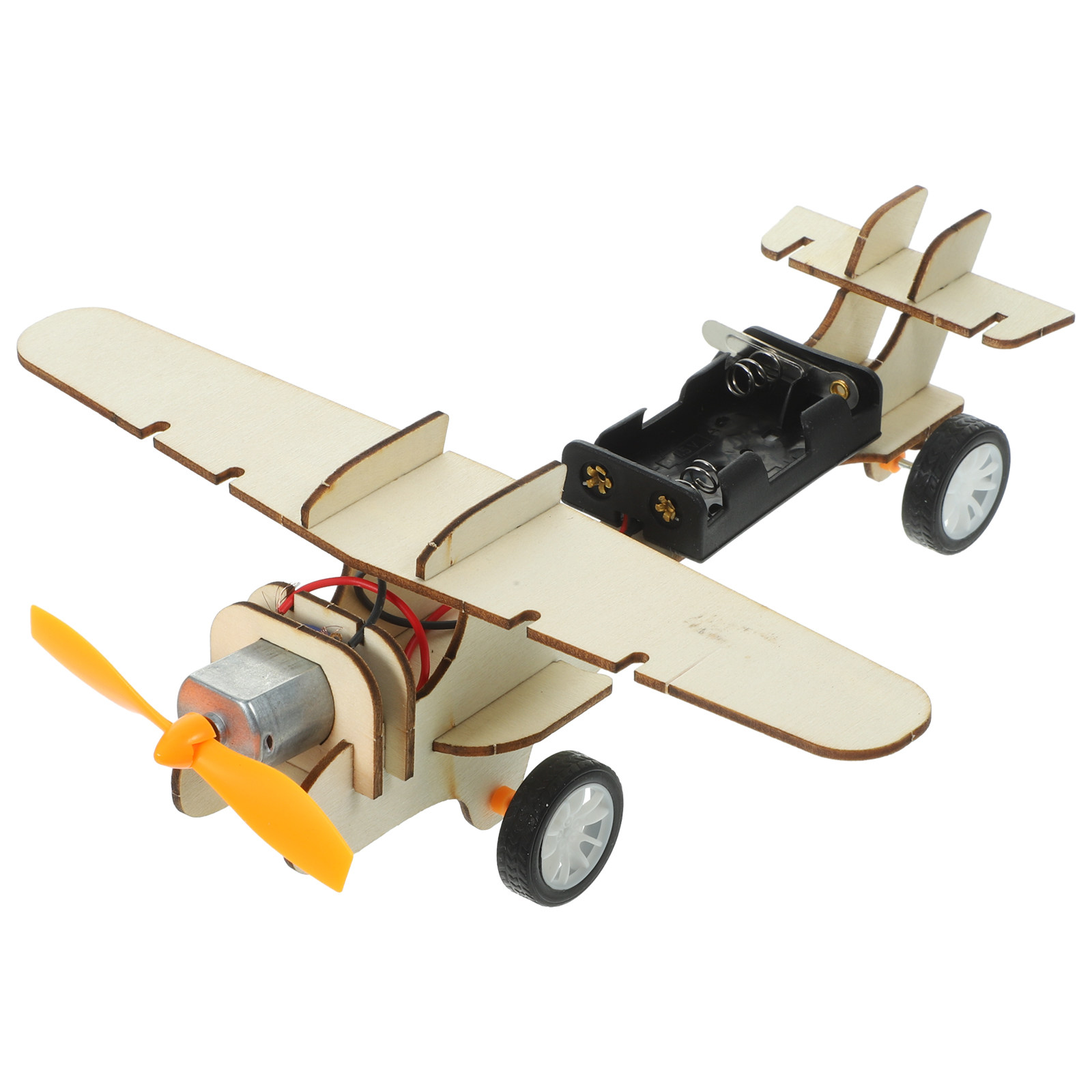 1セット木製グライダー飛行機DIY科学キット子供向けインタラ - Science Toys Diy のレビューと価格