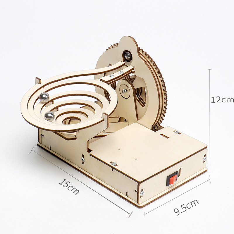 科学-教育用3D木製キット,ボールエレクトリックアセンブリ, - Science Toys Diy のレビューと価格