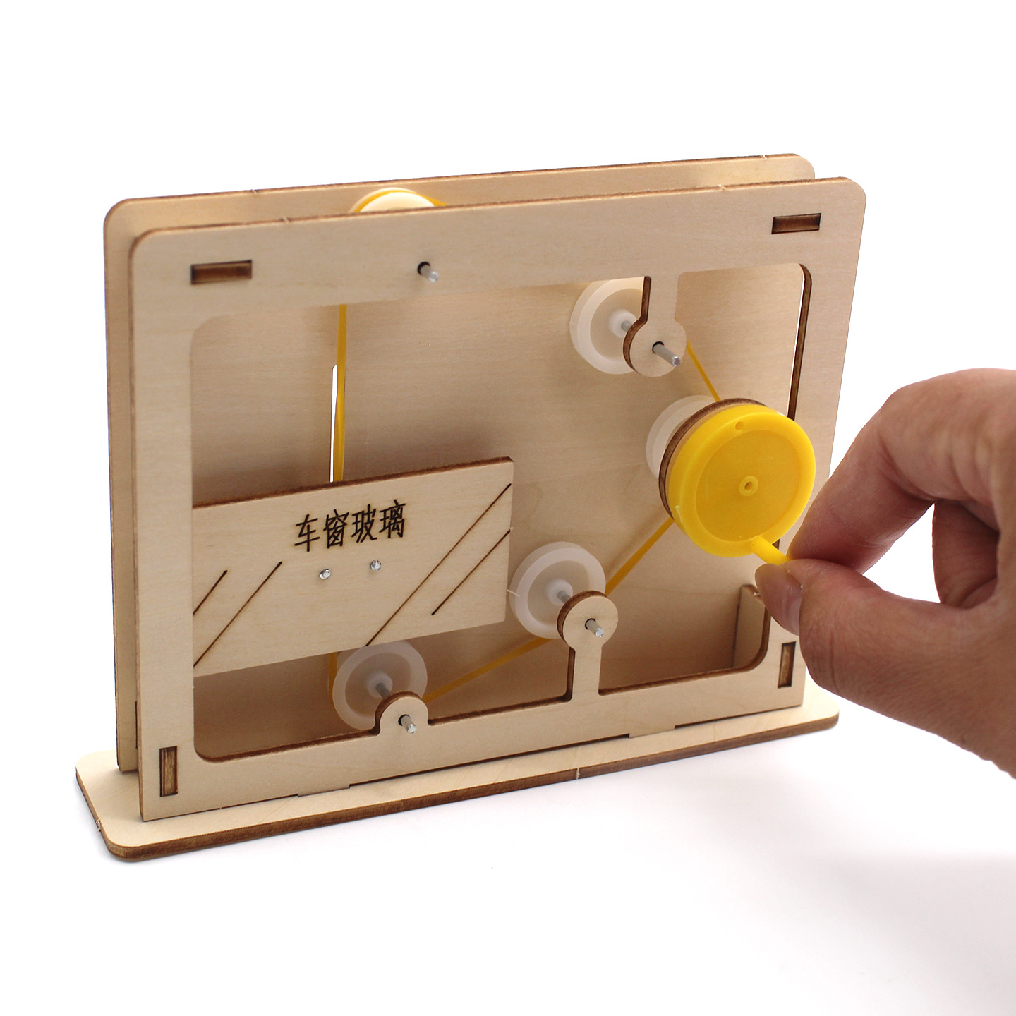 車の窓機構の教育用ロープと滑車モデル 子供向け科学実験 DI - Science Toy のレビューと価格