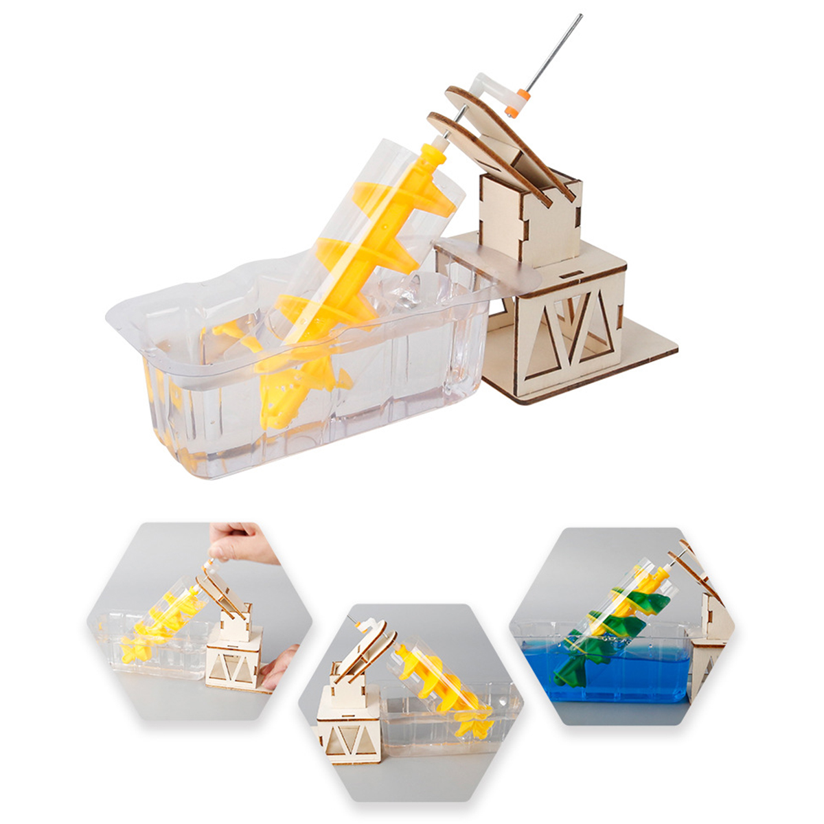 科学実験 アルキメデス水車 子供向け科学技術小プロジェクト  - Science Toys Diy のレビューと価格